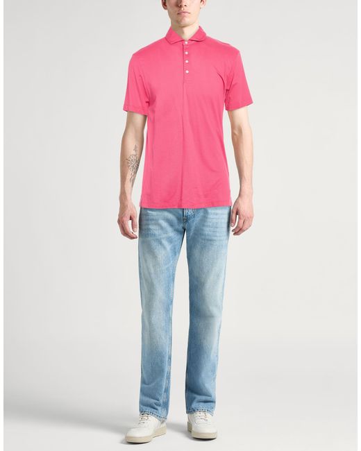 Polo Hackett pour homme en coloris Pink
