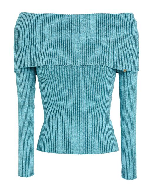 Pullover Elisabetta Franchi de color Blue