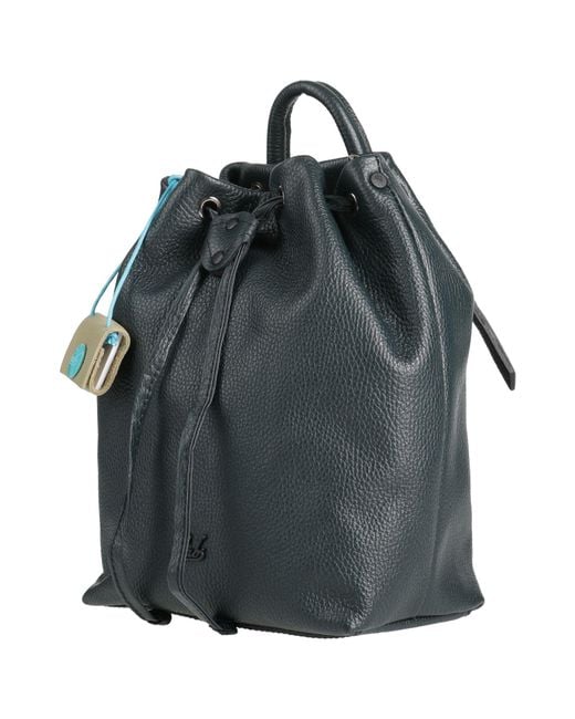 Gabs Gray Military Backpack Calfskin