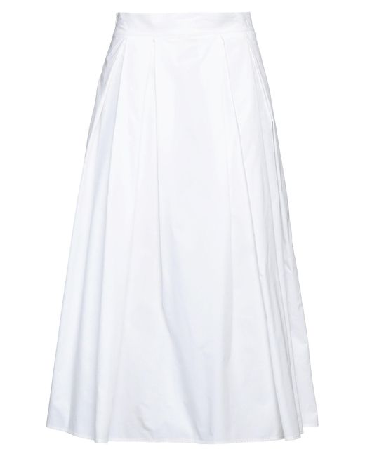 Snobby Sheep White Midi Skirt