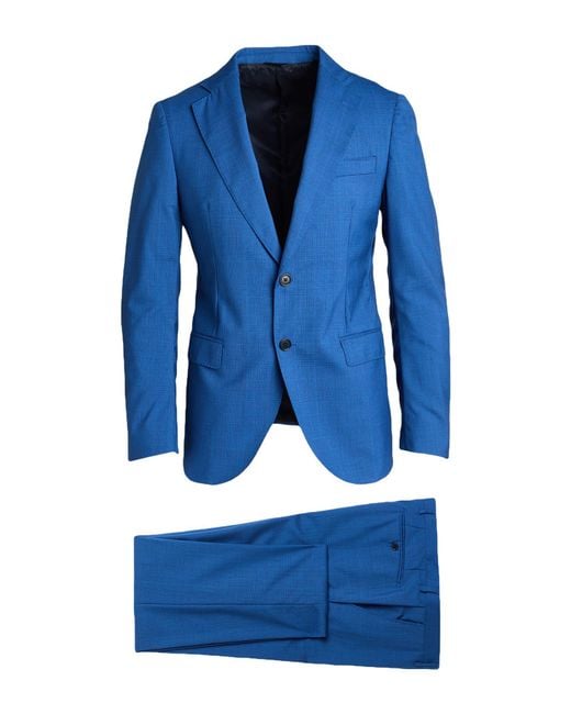Tombolini Blue Suit for men
