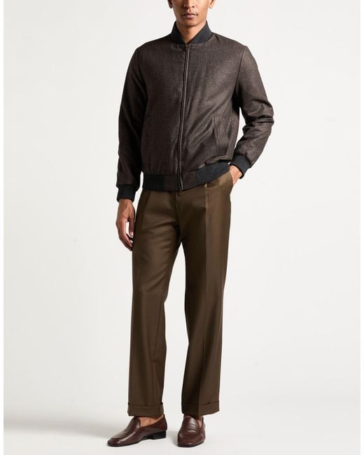 Boglioli Gray Dark Jacket Virgin Wool for men