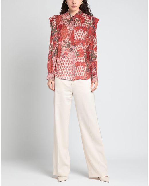 Gaelle Paris Red Shirt