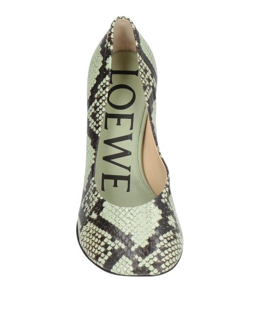 Loewe Metallic Pumps Leather