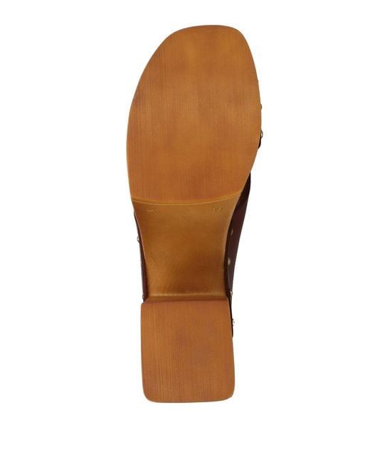 SOFIA MARE Brown Sandals Leather