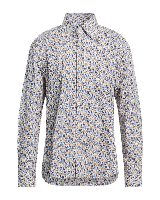 Sonrisa Blue Shirt Cotton for men