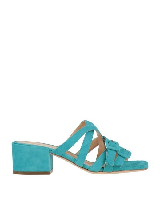 Sergio Rossi Blue Sandals