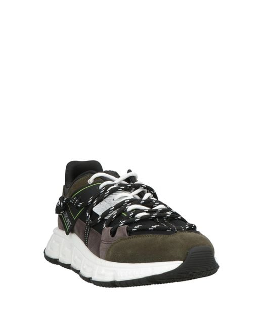 Versace Black Trainers for men