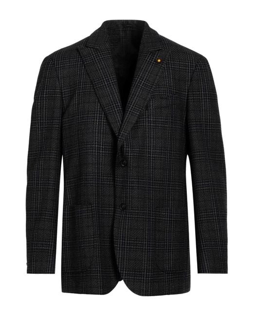 Lardini Black Blazer for men