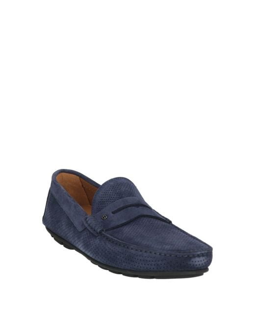 Baldinini Blue Loafers for men