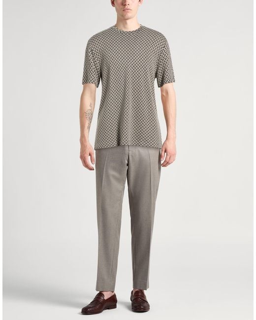 Giorgio Armani Gray T-Shirts for men