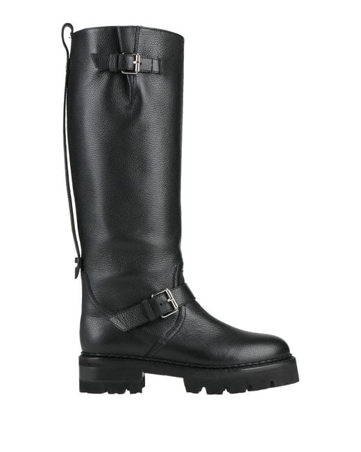 Free Lance Black Boot Leather