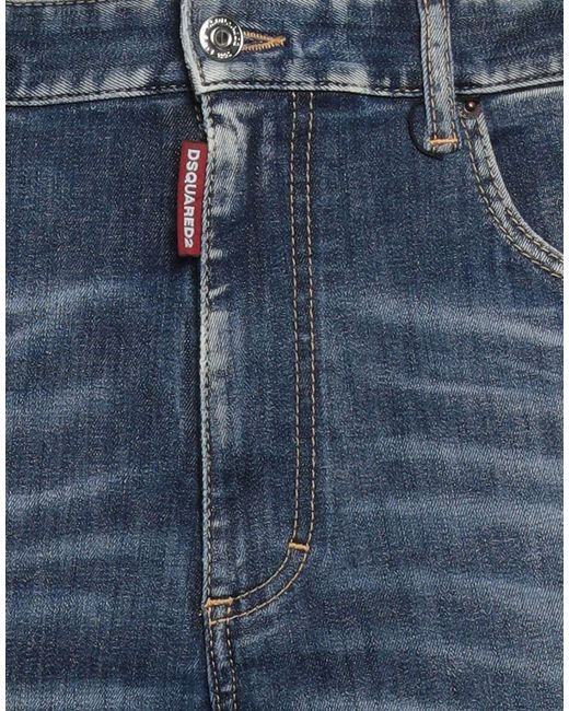 DSquared² Blue Jeans Cotton, Elastomultiester, Elastane