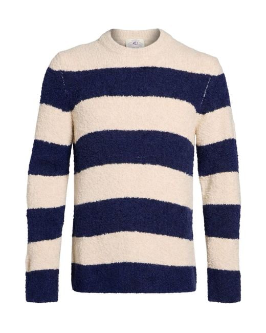 Pullover M.Q.J. de hombre de color Blue
