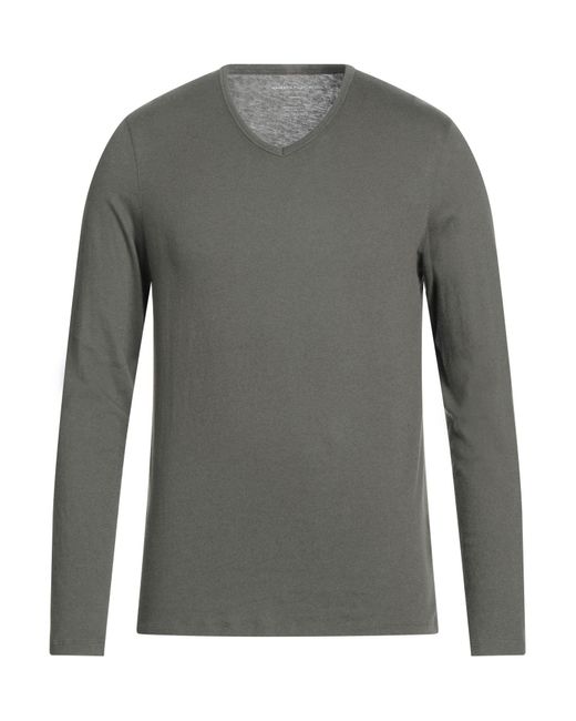 Majestic Filatures Gray T-shirt for men