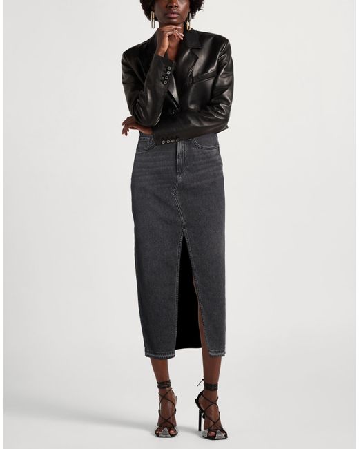 Rag & Bone Black Denim Skirts