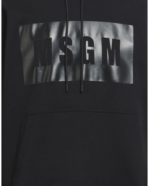 MSGM Black Sweatshirt for men