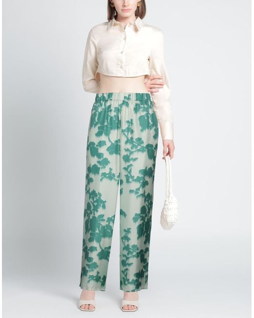 Max Mara Green Pants
