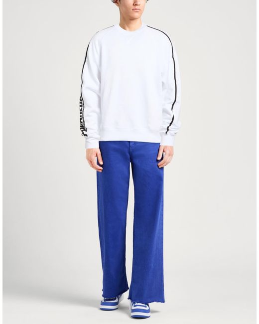 DSquared² White Sweatshirt Cotton for men