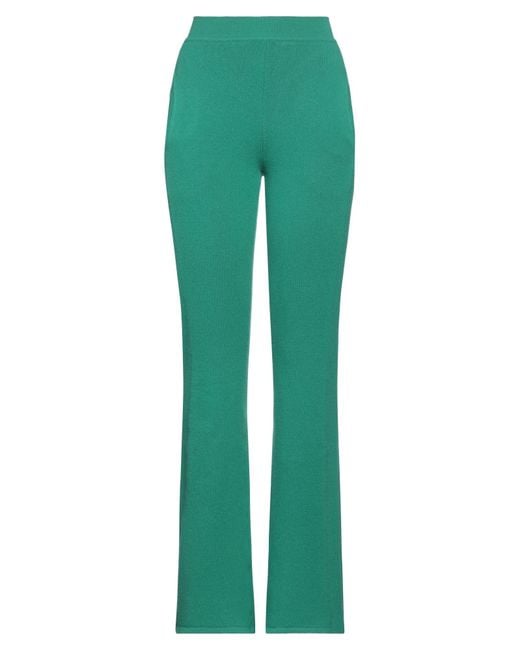 Alberta Ferretti Green Trouser