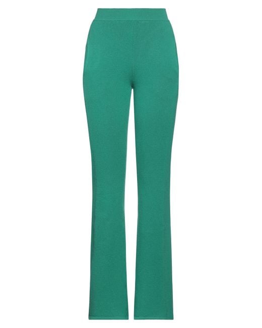 Alberta Ferretti Green Trouser