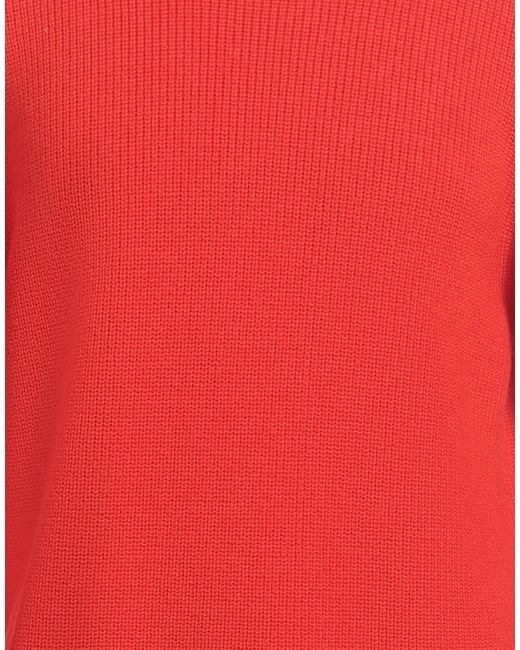 Amaranto Red Turtleneck for men