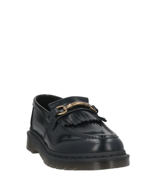 Dr. Martens Black Loafers Leather