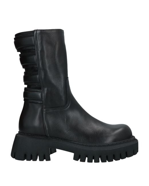 POESIE VENEZIANE Black Ankle Boots