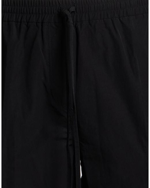 Massimo Alba Black Pants Polyester, Cotton for men