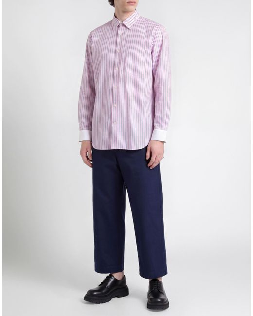 Comme des Garçons Purple Shirt Cotton for men
