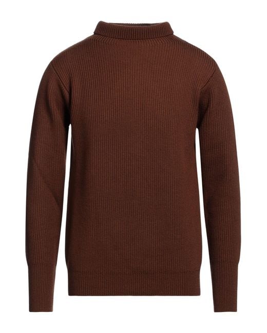 Barena Brown Turtleneck for men