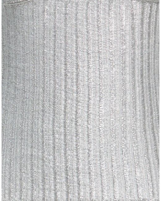 Tom Ford Gray Top Cotton, Virgin Wool, Polyester