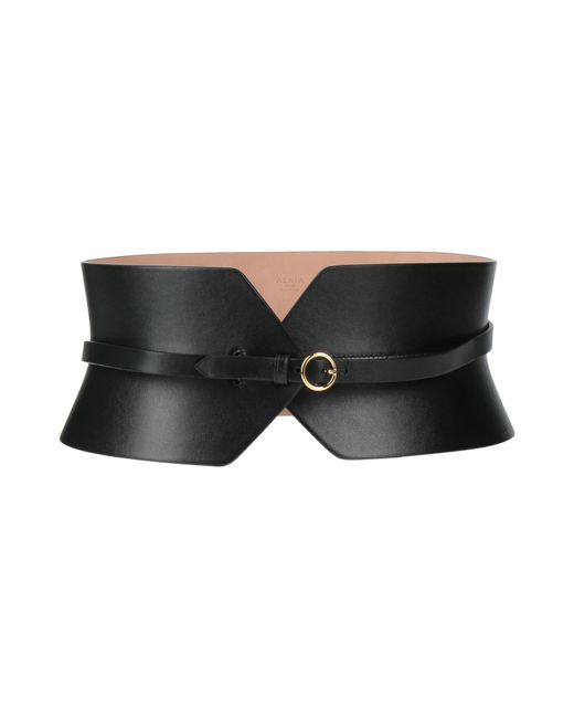 Alaïa Black Belt Calfskin
