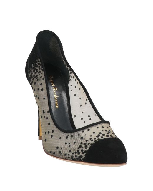 Rupert Sanderson Metallic Pumps Textile Fibers