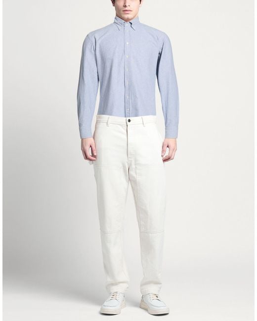 Borriello Blue Sky Shirt Cotton for men