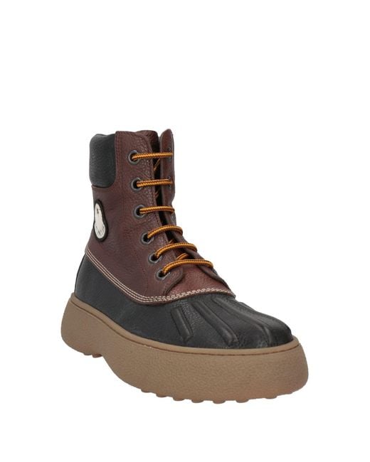 TOD'S x 8 MONCLER PALM ANGELS Brown Ankle Boots for men