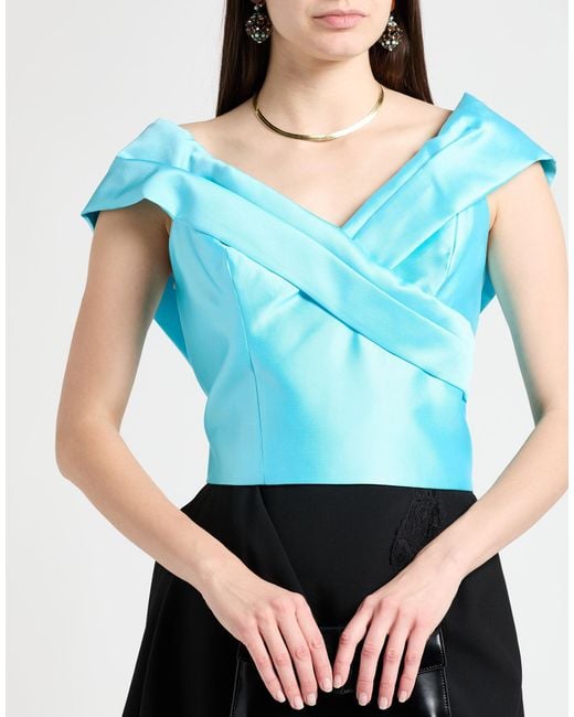Camilla Blue Top