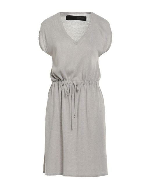 Messagerie Gray Mini Dress