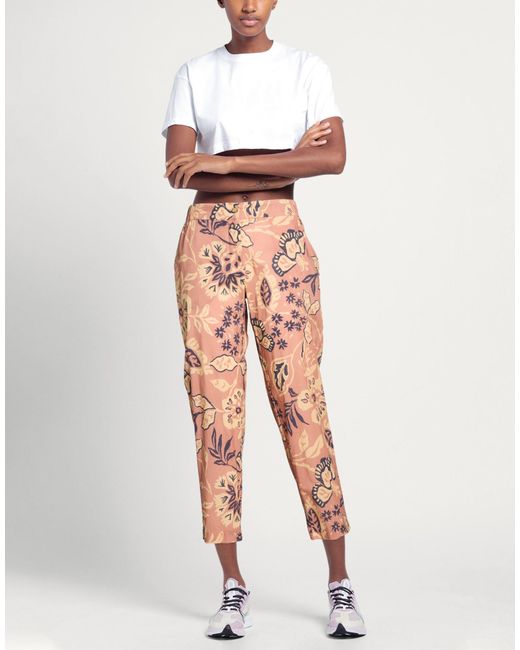 Ottod'Ame Pink Pants Cotton