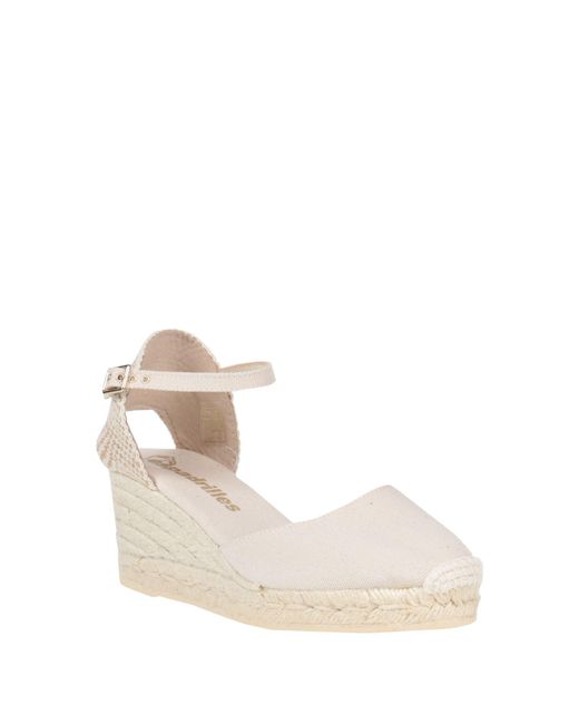 Espadrilles Natural Ivory Textile Fibers