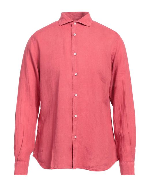 Fedeli Pink Shirt for men
