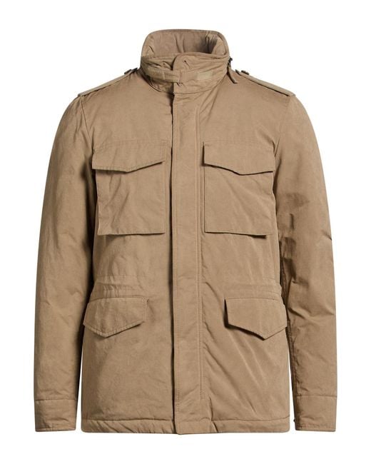 Aspesi Brown Ata Jacket Cotton, Polyamide, Polyester for men