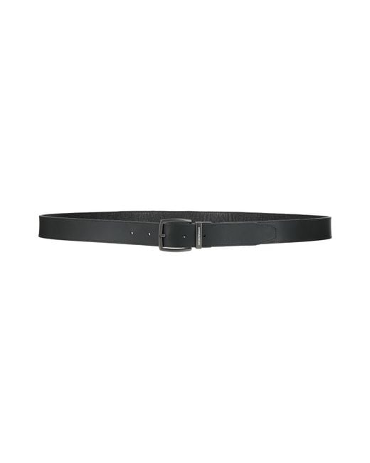 Emporio Armani White Belt Leather for men