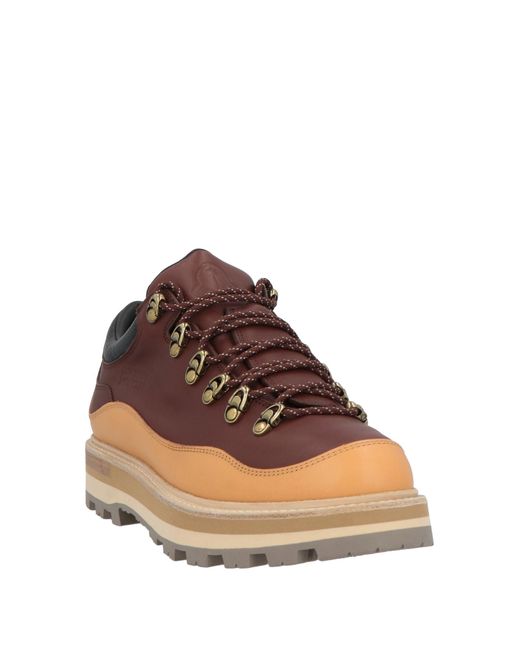 Moncler Brown Ankle Boots for men