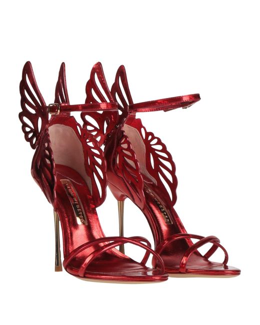 Sophia Webster Red Sandals
