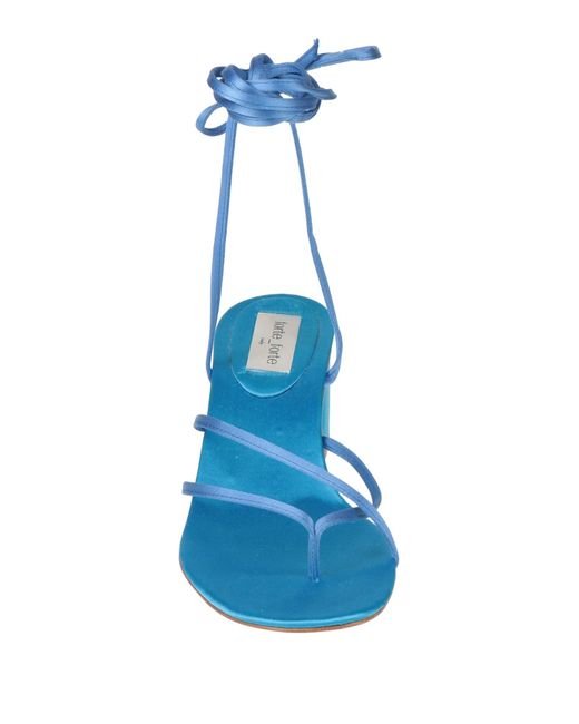 Forte Forte Blue Thong Sandal