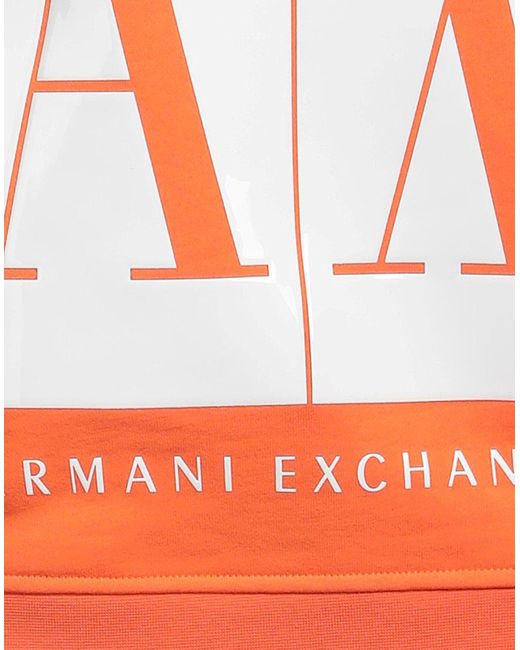 Armani Exchange Orange Sweatshirt