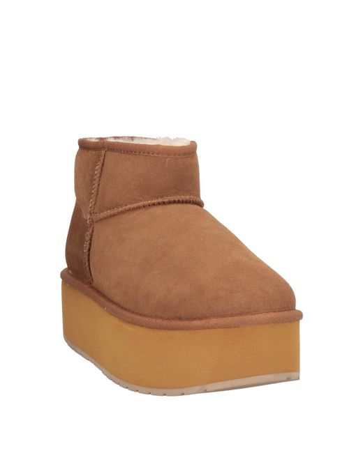 EMU Brown Stiefelette