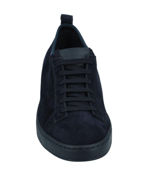 Santoni Blue Trainers for men