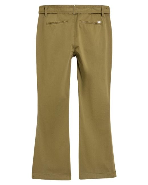Liu Jo Green Military Pants Cotton, Elastane